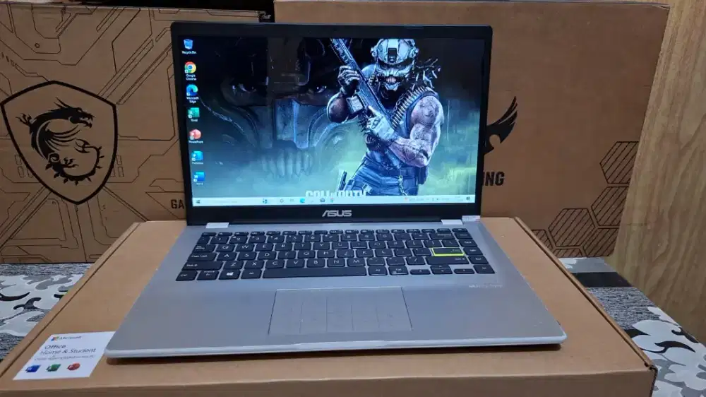 Laptop Asus Vivobook E410MA •CELERON N4020 •4GB •SSD 512GB • SIAP PAKE