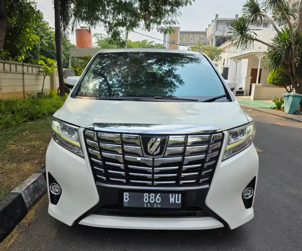 Alphard 2.5 G ATPM 2017/16 gress Spt baru