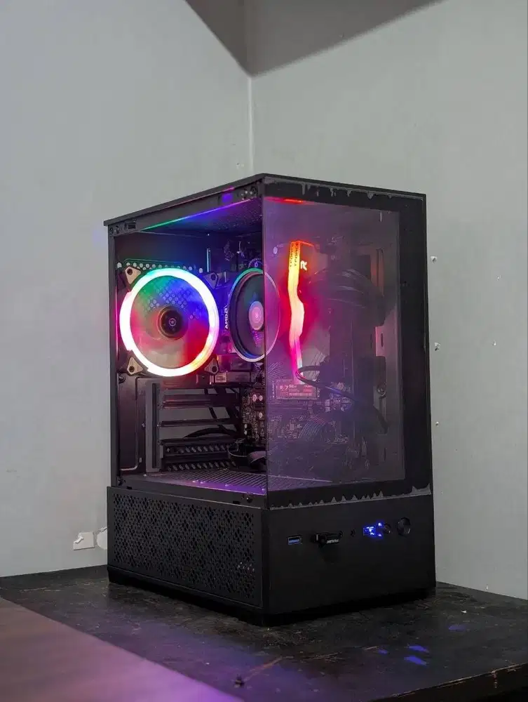PC Gaming Hemat Daya Ryzen 5 5600G 16GB DDR4