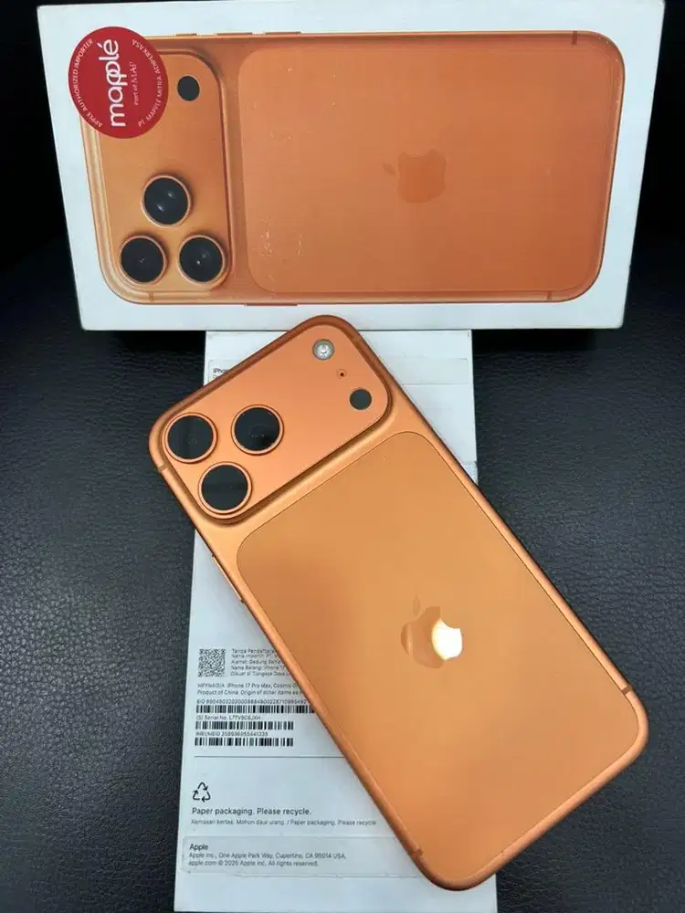 Iphone 17 Promax , Orange , 256GB IBox