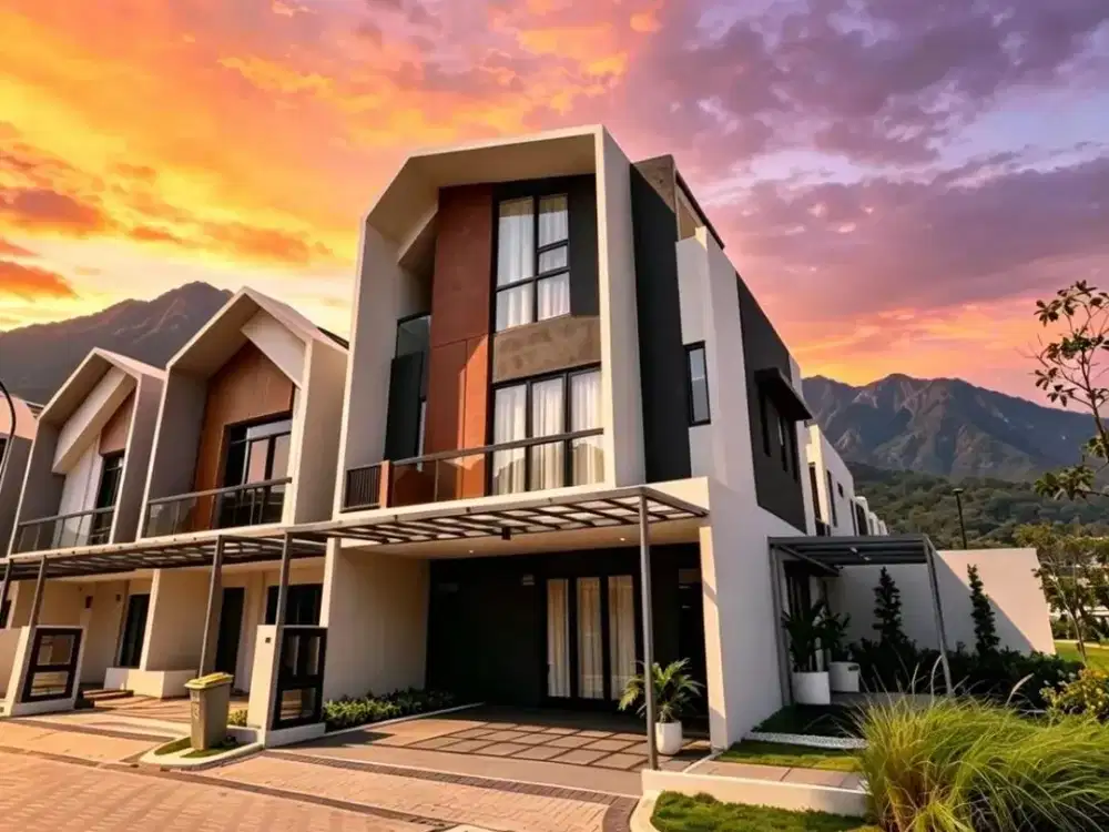 Dijual Rumah Modern Cluster Navara Harapan Indah Bekasi