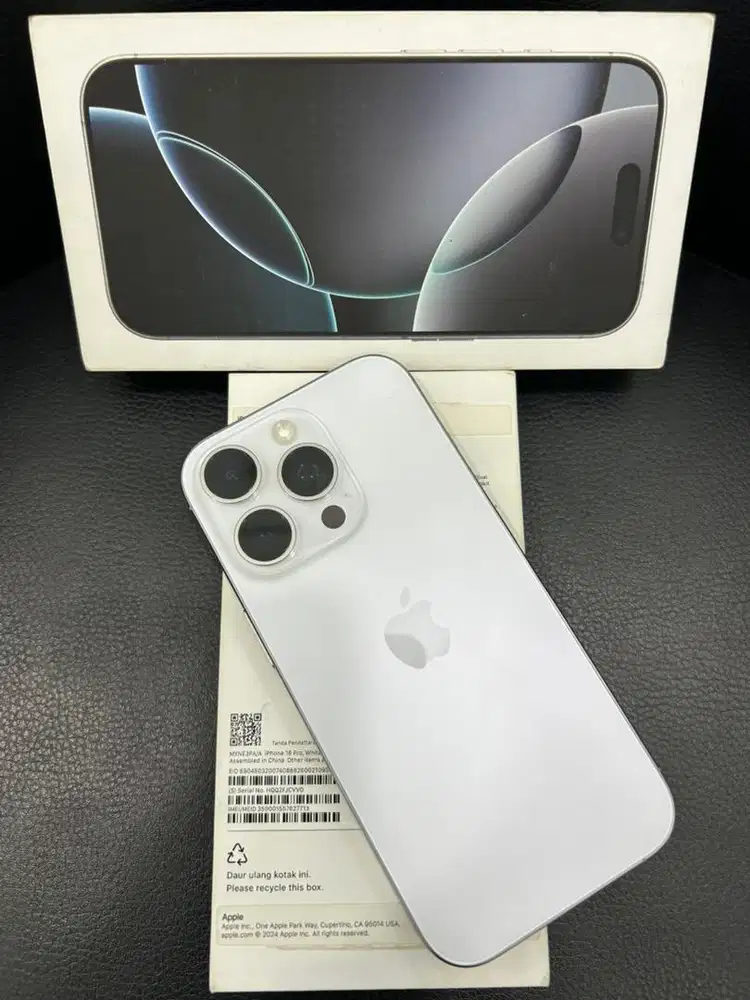 Iphone 16 Pro , White Titanium , 128GB IBox