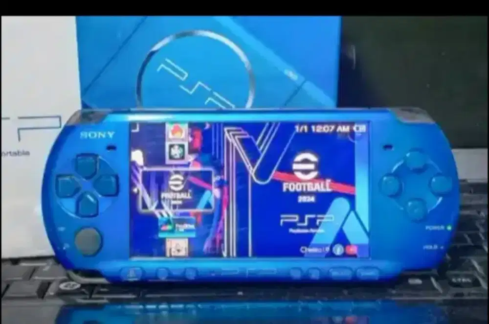 Psp sony 3000 biru lengkap full 50 games muluss lancarr siap main