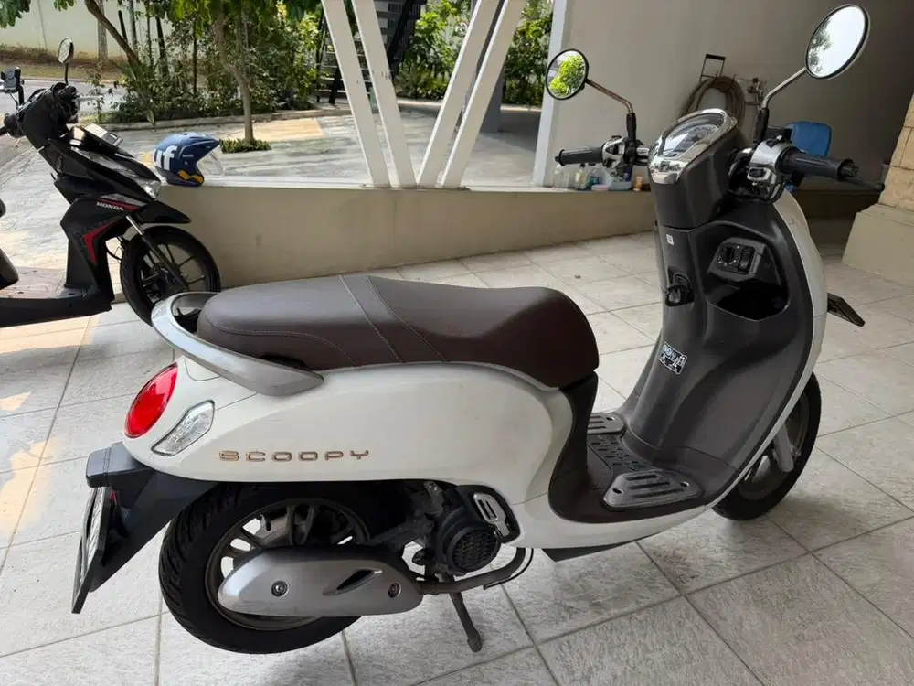 Scoopy Prestige putih tahun 2023 PRIBADI