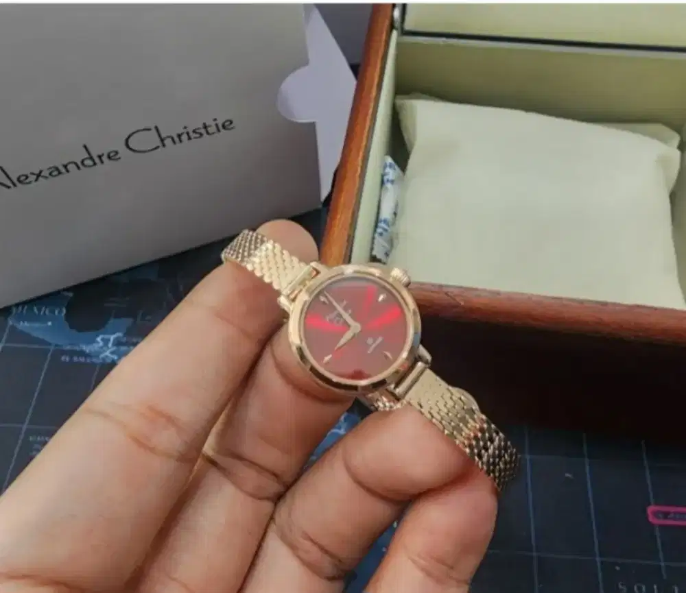 Jam tangan Alexandre christie Lengkap