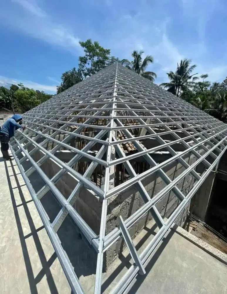 Baja ringan atap rumah terpasang murah