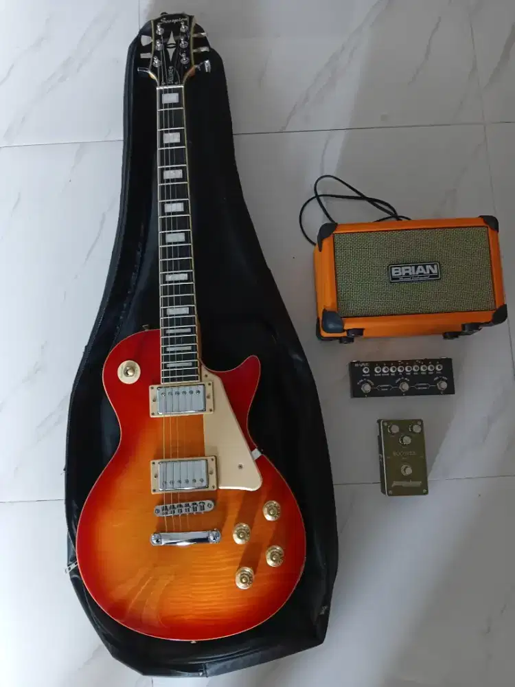 Gitar listrik lespaul