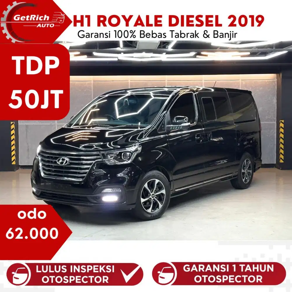 HYUNDAI H1 ROYALE 2019 DIESEL
Hitam