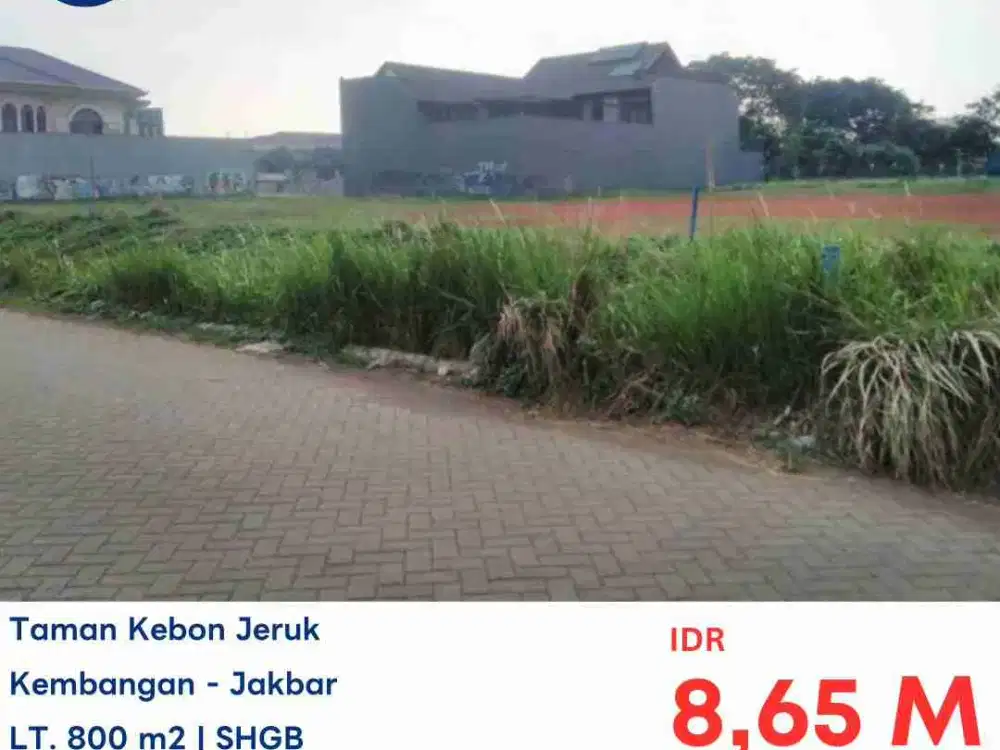 LELANG TANAH RUMAH TINGGAL  DI PERUMAHAN KEBON JERUK JAKARTA UTARA