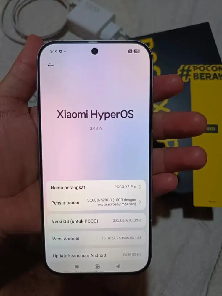 Poco x8 pro 12/512