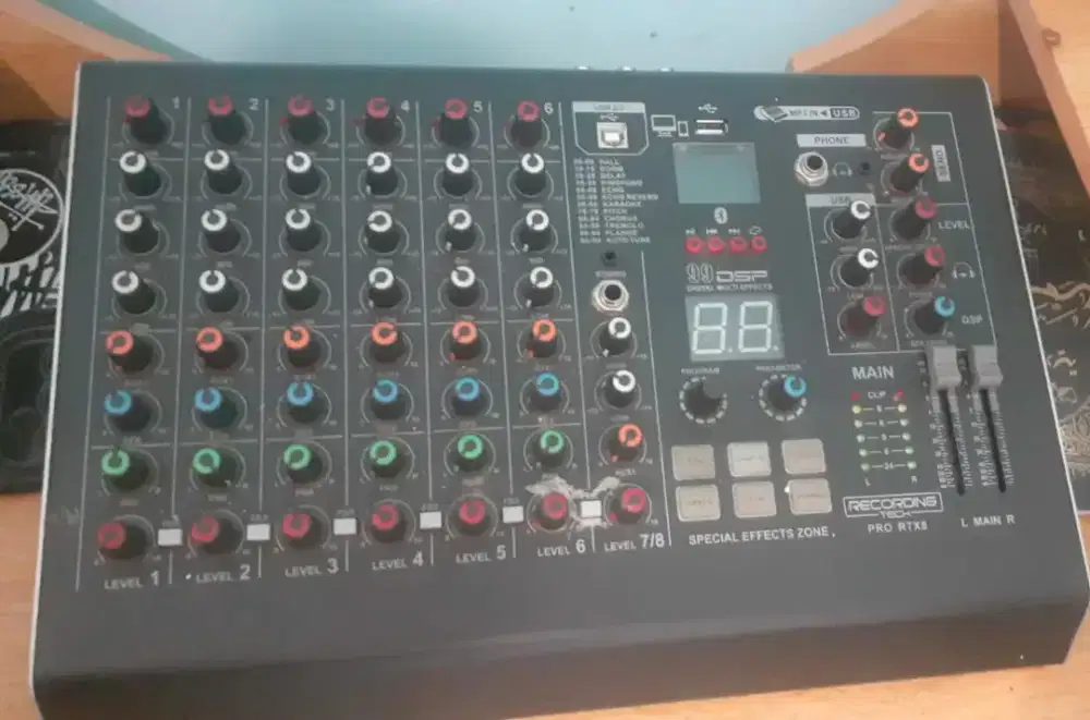 Mixer Recording Tech PRO RTX8