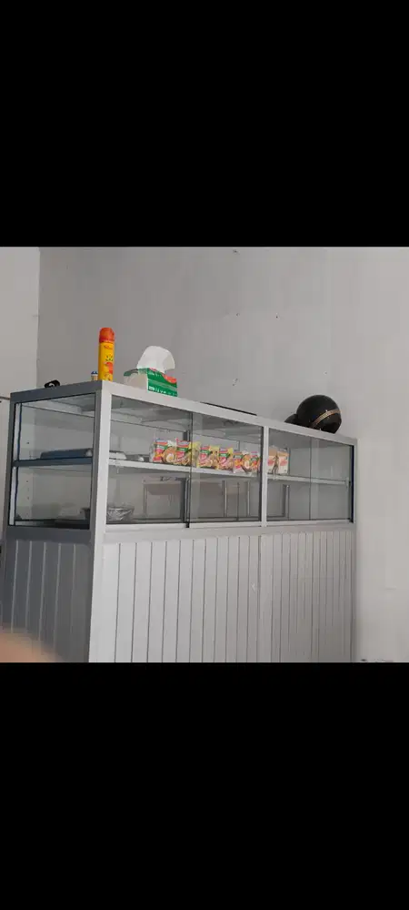 Jual etalase untuk jualan seperti baru