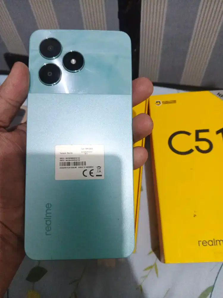 Realme c51 NFC RAM 4+4/64 full set