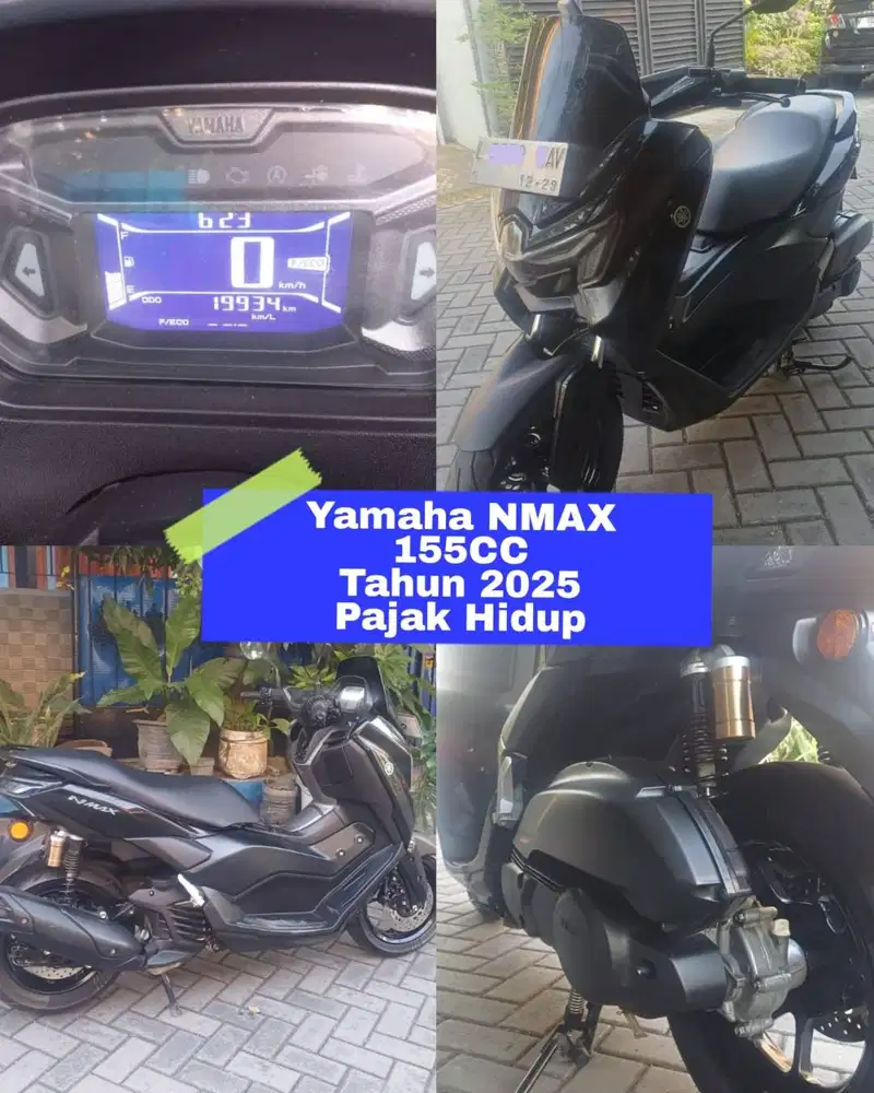 Yamaha NMAX 2025 - 155CC Mulus Kinclong Normal No Minus Nama Sendiri