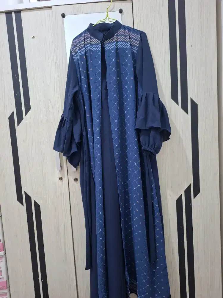 Gamis Muslimah Navy
