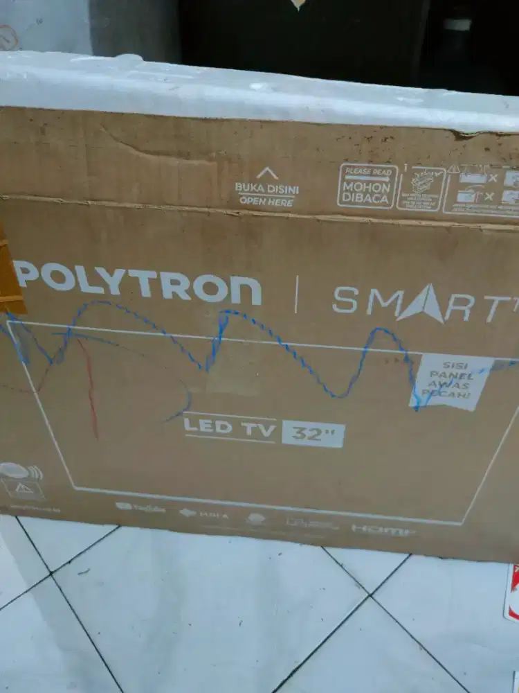Polytron smart led tv 32