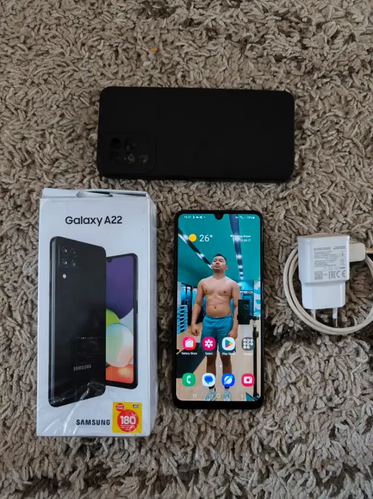 Samsung A22 4G 6/128 Lengkap