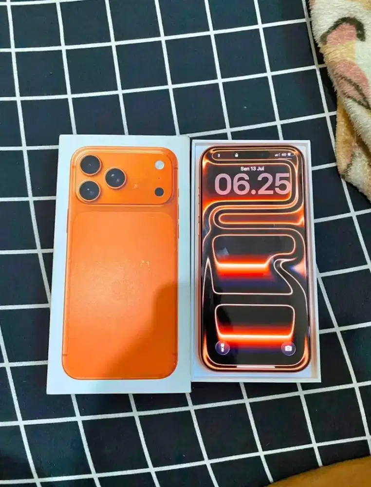 Iphone 17 Pro Max 256GB IBOX | Pemakaian 1 Bulan | Second Like New 99%