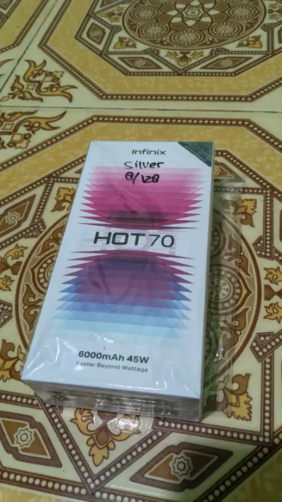 Hp Infinix hot 70 masih grees nego