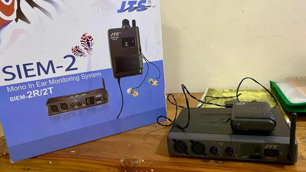 Jual Wireless In Ear Monitor JTS SIEM-2