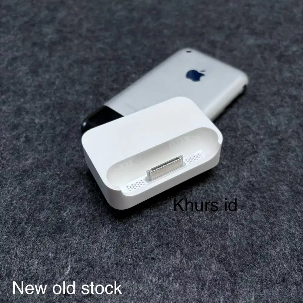 dock 30pin cabutan iphone 2g original apple - docking iphone ipod