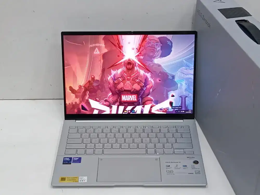 Fullset Asus Zenbook 14 OLED UX3405CA core ultra 9 Garansi resmi