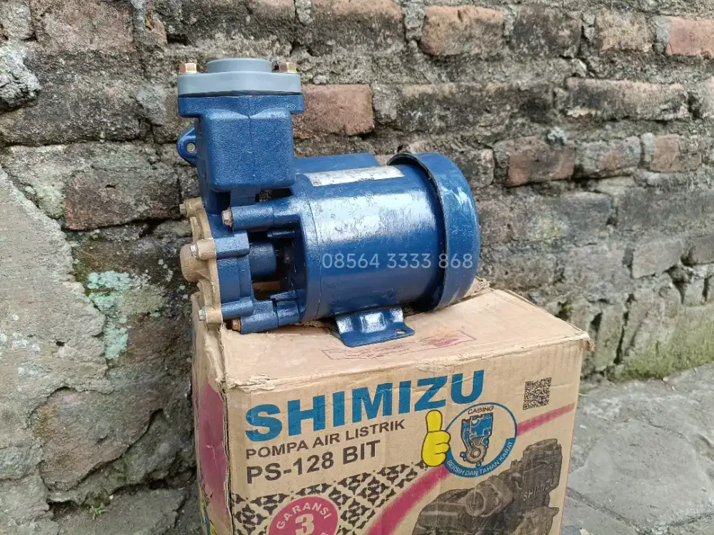 Pompa air shimizu ps 122 bit siap pasang bs tt pompa mu yg rusak