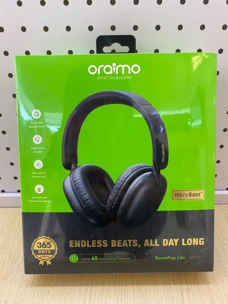 HF Headphone Oraimo OHP 317 Black