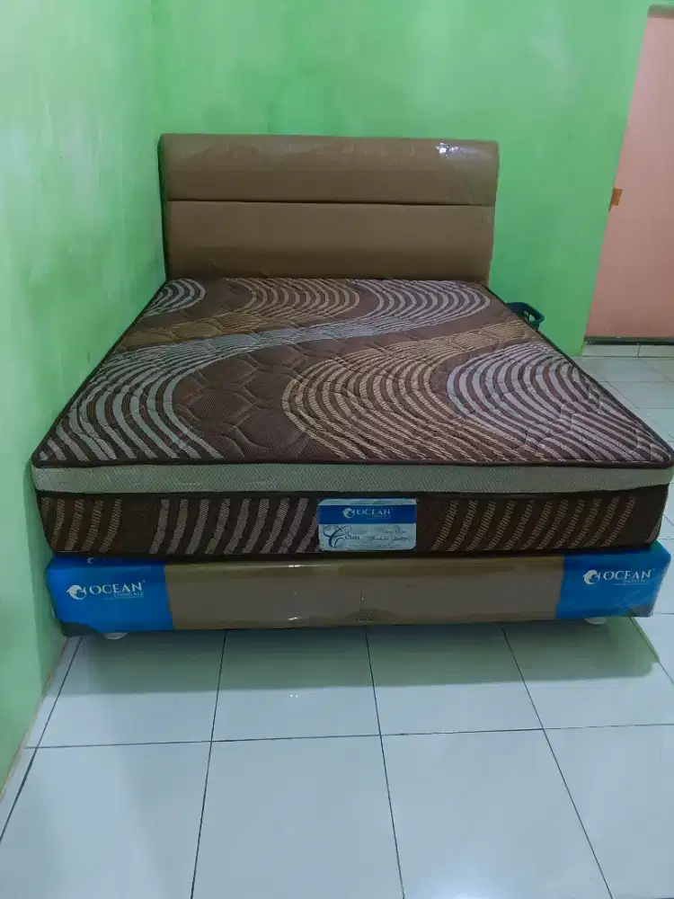 Dijual Spring Bed Merk OCEAN Kondisi Masih Bagus