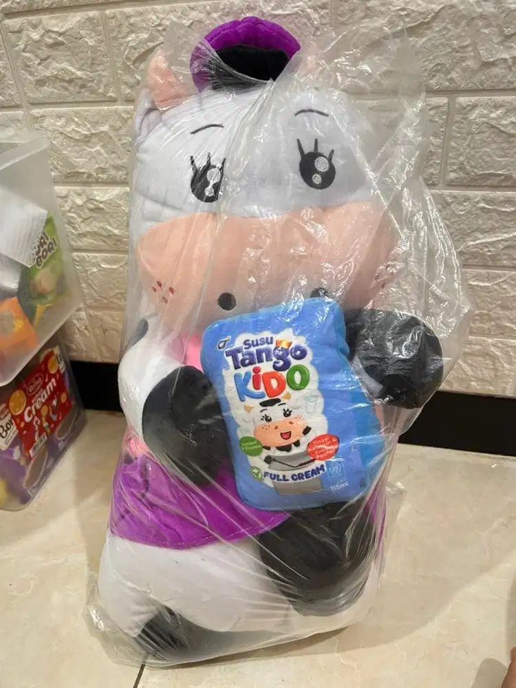 Tas boneka sapi tango PRJ jakarta Fair susu kotak anak
