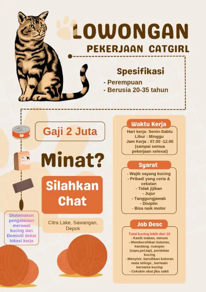 Catgirl Sawangan Depok