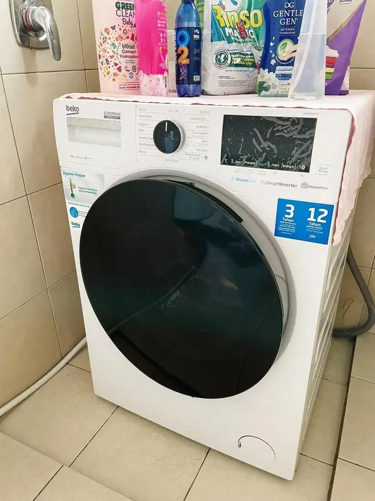 Mesin Cuci BEKO WCV8646X0 8 Kg ProSmart Inverter SteamCure A+++