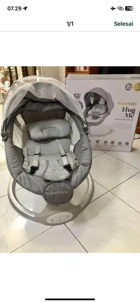 BOUNCER SUGAR BABY HUG ME AUTOMATIC SWING BEKAS MURAH