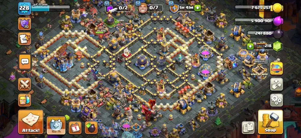 Clash Of Clan TH 18