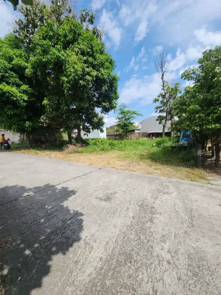 Tanah  Siap Bangun Utara PT Gunung Subur Jaten,Dekat Jl Raya Solo-TW