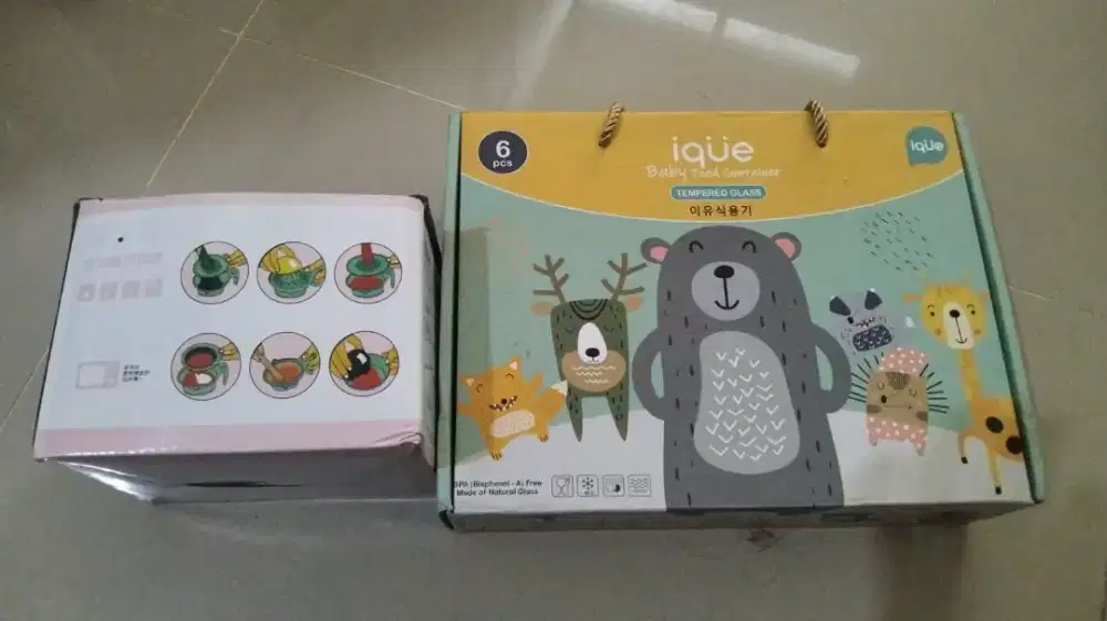 Paket Bundling Ique dan Food Maker Bowl Set