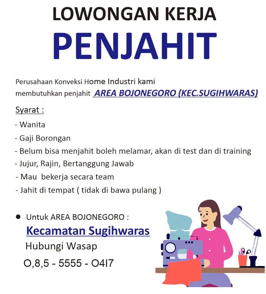 LOKWER PENJAHIT