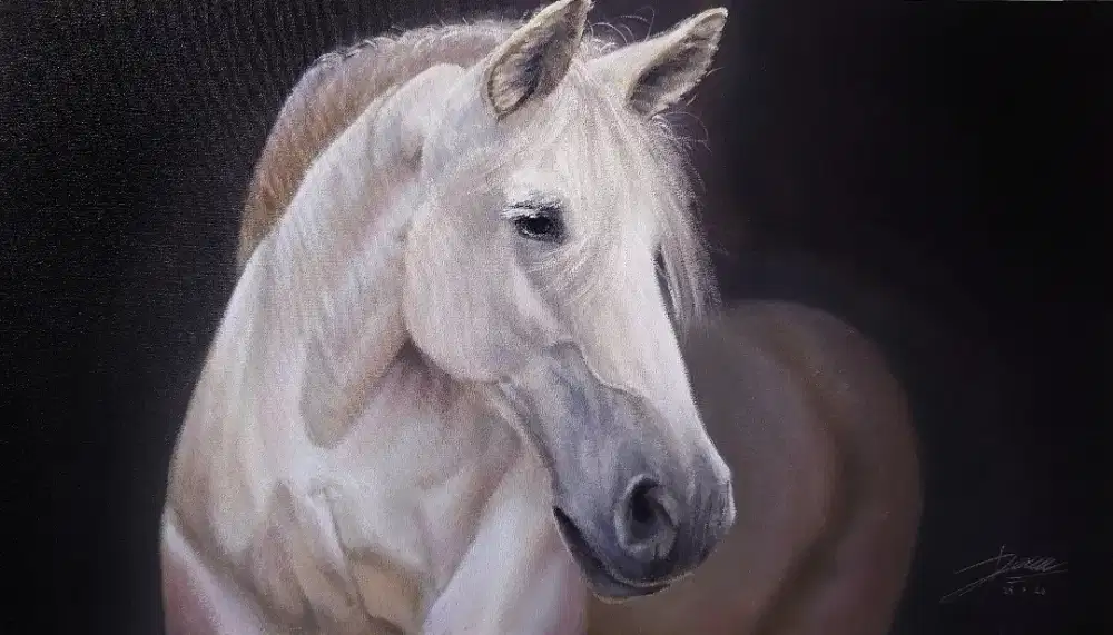 The White Horse Lukisan Alkitab