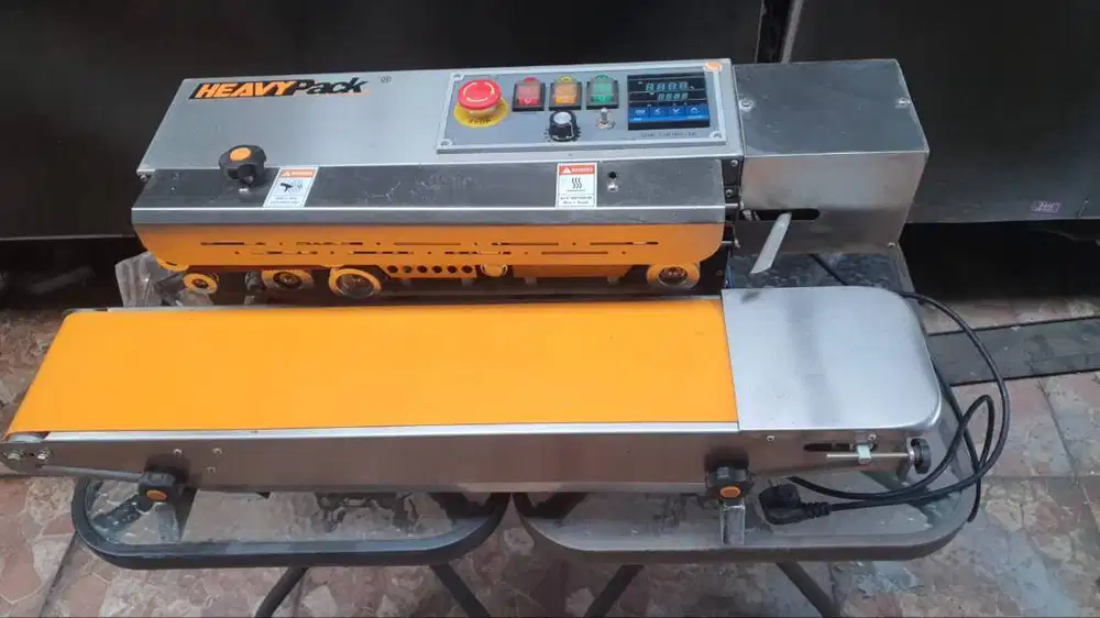 Jual Mesin Kemas, Heavypack DBF-1000 Continuous Band Sealer.