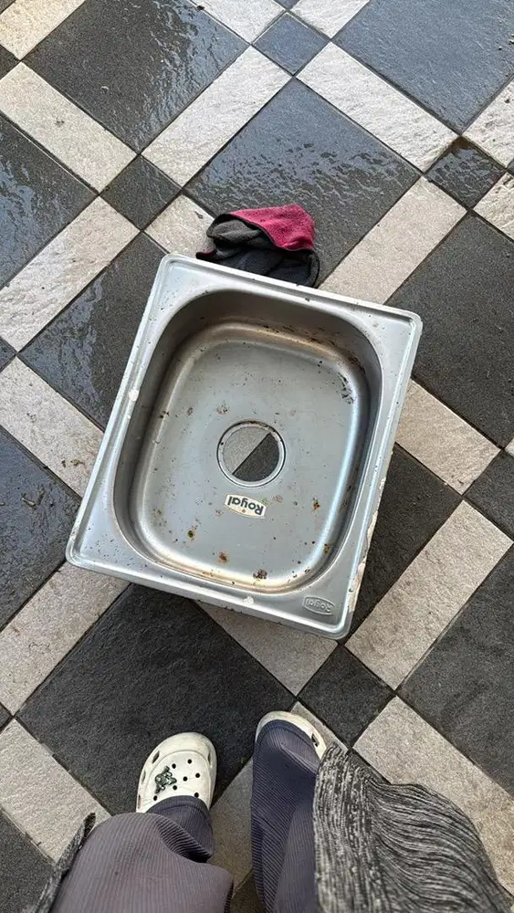 SINK DAPUR STAINLESS MERK ROYAL!!