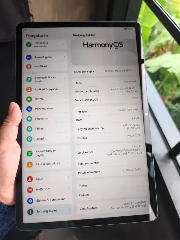 Huawei MatePad Se11 ram6/128gb