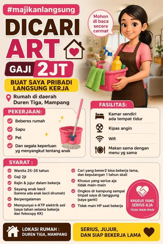 ART- assistent rumah tangga