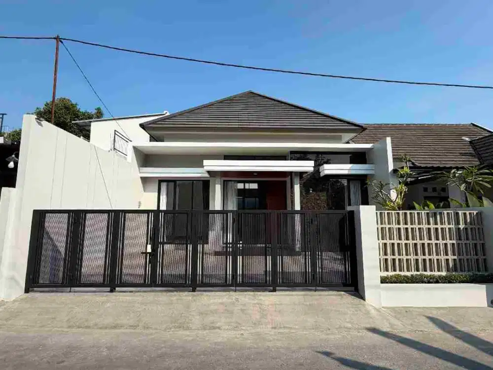 Rumah 1 Lantai Modern Di Jalan Kaliurang Km 13