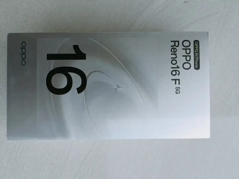 [BARU] OPPO RENO 16F 5G 8/256 WHITE