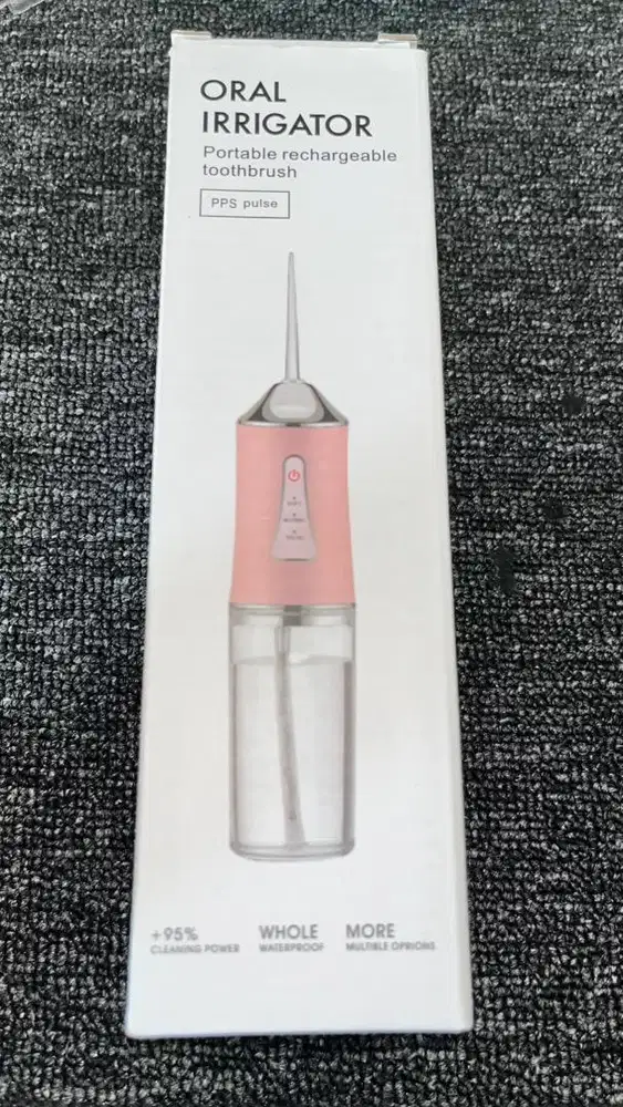 Taffomicron Oral Irrigator Portable Rechargeable Toothbrush - Second