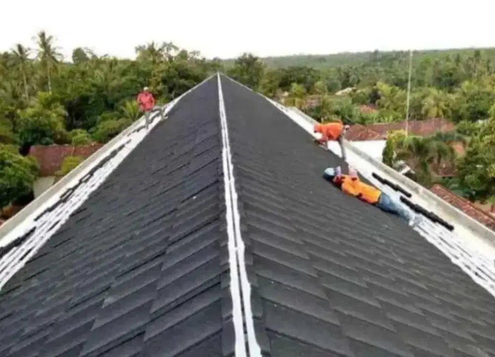 Terpasang murah atap rumah Atap baja ringan terpasang