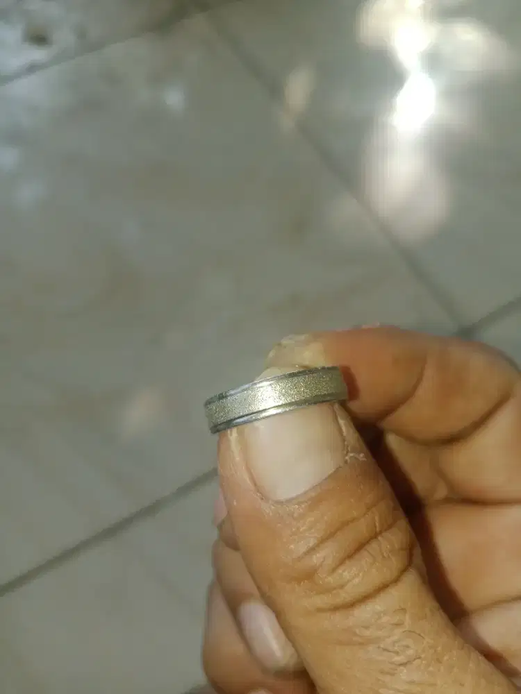 Cincin nikah perak 950