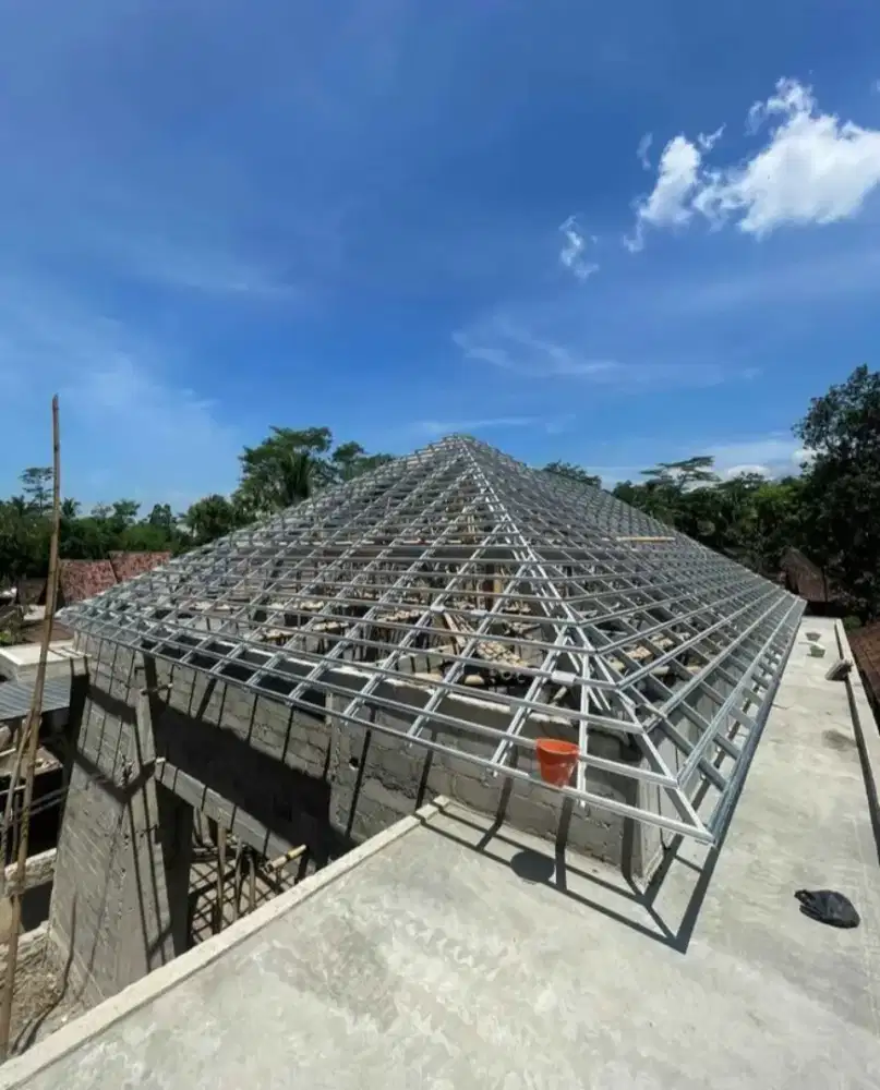 Baja ringan atap rumah Atap baja ringan terpasang murah