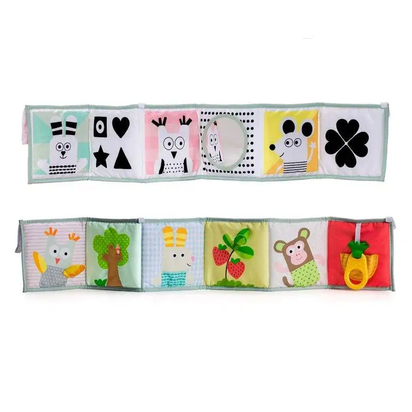 Taf Toys 3 in 1 Soft Baby Book Baby’s First Book for Easier Developmen