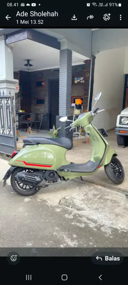 Vespa Sprint S ABS tahun 2022